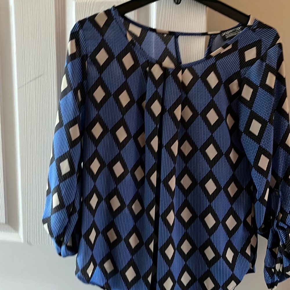 V back papermoon blouse